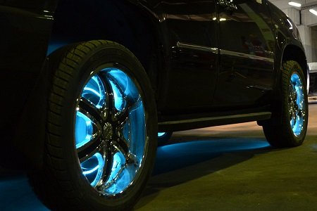 Подсветка колес автомобиля в Санкт-Петербурге