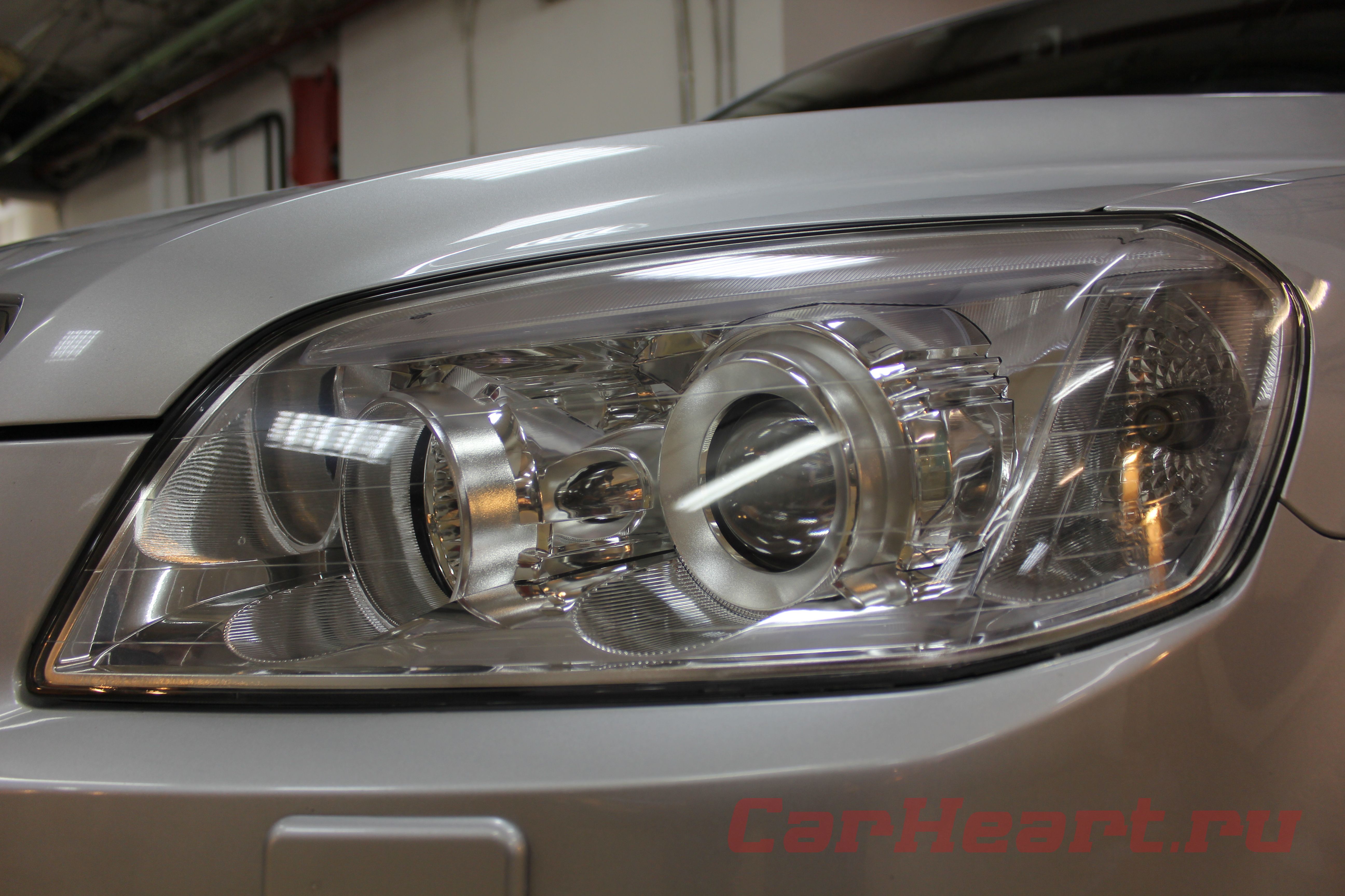 Замена ламп ближнего света в Chevrolet Captiva | фары оптика и освещение Сhevrolet Сaptiva