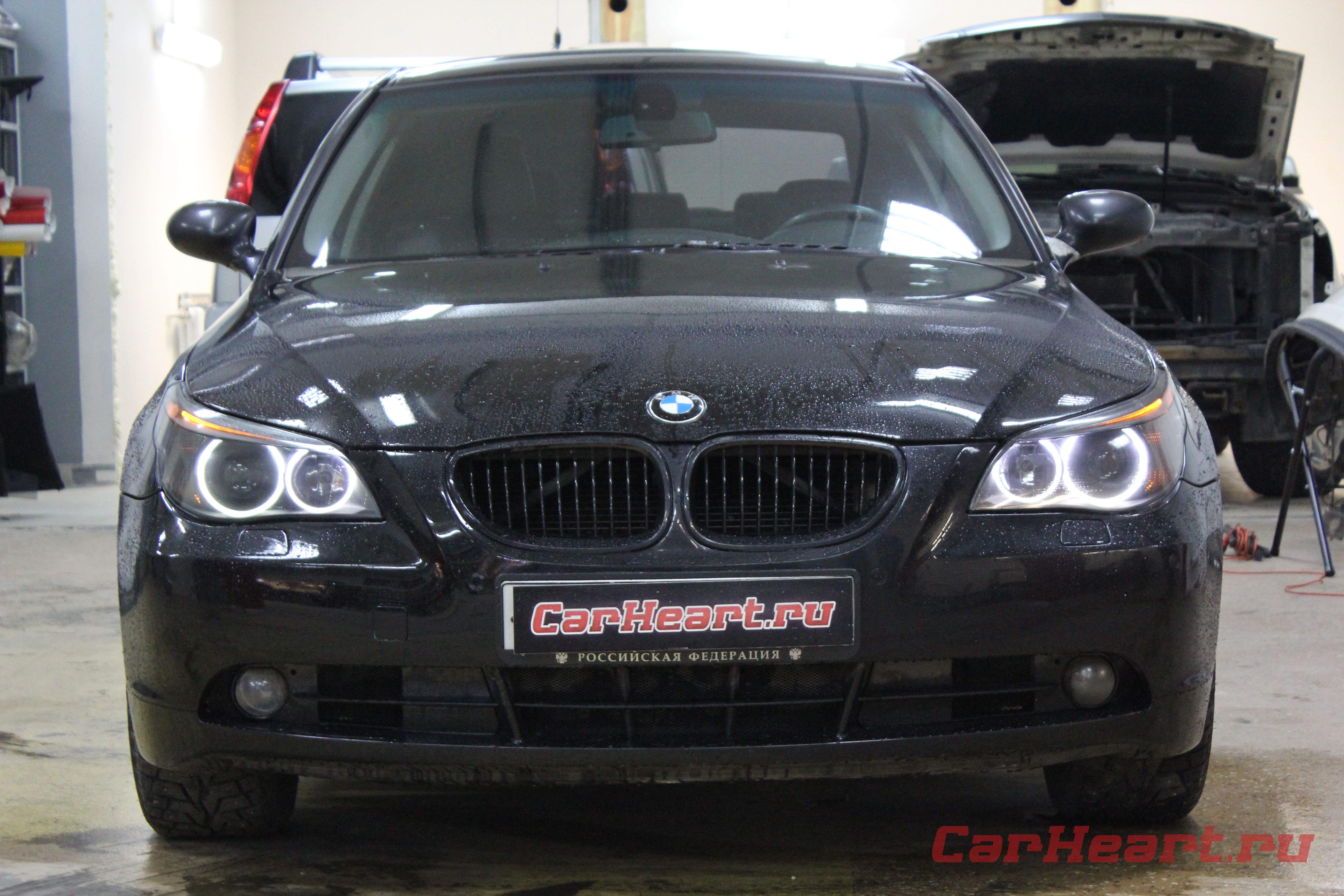 BMW E60, ремонт фар