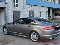 Jaguar XF, пакет антихром