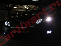Lexus GS350, отремонтировали фару, поменяли лампы и блоки