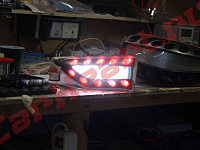 Infiniti FX50s, изготовление эксклюзивных светодиодных фонарей