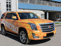 Cadillac Escalade, брендирование автомобиля