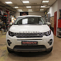 Land Rover Discovery - Замена штатных линз на яркие светодиодные модули, восстановление стекол фар, бронирование стекол защитной пленкой
