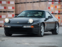 Porsche 928 GTS, шлифовка и полировка фар