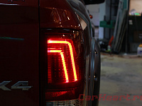 Dodge Ram, индивидуальный светодиодный тюнинг задней оптики
