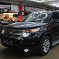 Ford Explorer V - Замена штатных ксеноновых линз на современные диодные модули, восстановление прозрачности стекол фар