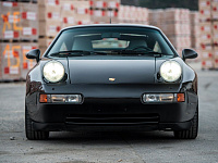 Porsche 928 GTS, шлифовка и полировка фар