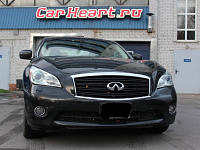 Infiniti M, замена штатных линз на Hella 3R