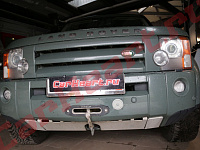 Land Rover Discovery 3, шумоизоляция арок, капота и установка led ПТФ