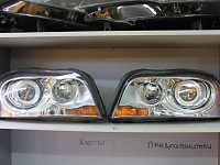 Volvo XC90, замена штатных биксеноновых модулей на Hella 3r