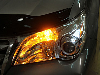 Lexus GX II, заменили штатные ксеноновые модули на светодиодные optima pro series
