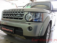 Land Rover Discovery 4, замена штатных ксеноновых линз на Hella R