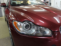 Jaguar XF, ремонт фар