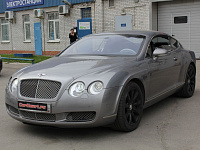 Bentley Continental, заменили штатные модули на bi-led