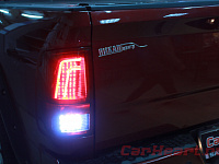 Dodge Ram, индивидуальный светодиодный тюнинг задней оптики