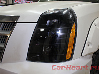 Cadillac Escalade, квадроксенон Hella 4 EVOX-R и Koito FX-R 4.0