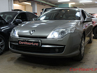 Renault Laguna 3, установка биксеноновых линз Koito Q5