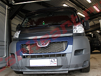 Peugeot Boxer, установка биксеноновых линз Koito Q5 и ДХО