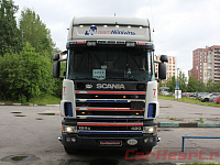 Scania, установка биксеноновых модулей Koito