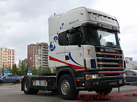 Scania, установка биксеноновых модулей Koito