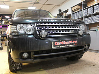 Land Rover Range Rover III, заменили штатные линзованные модули на Al Bosch 3r