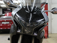 Honda VFR, квадробидиодный тюнинг фары