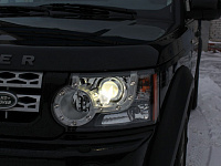 Land Rover Discovery 4, замена линз и ламп