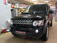 Land Rover Discovery 4, замена линз и ламп