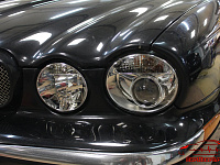 Jaguar XJR (2004), светодиодные модули, восстановление стекол