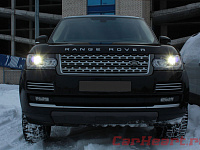 Range Rover 4, замена штатного ксенона