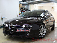Alfa Romeo 159, квадроксенон и HPL Crossfire